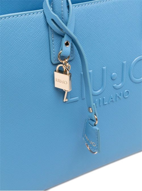 Borsa tote con logo goffrato LIU JO | AA6149ES029/74139